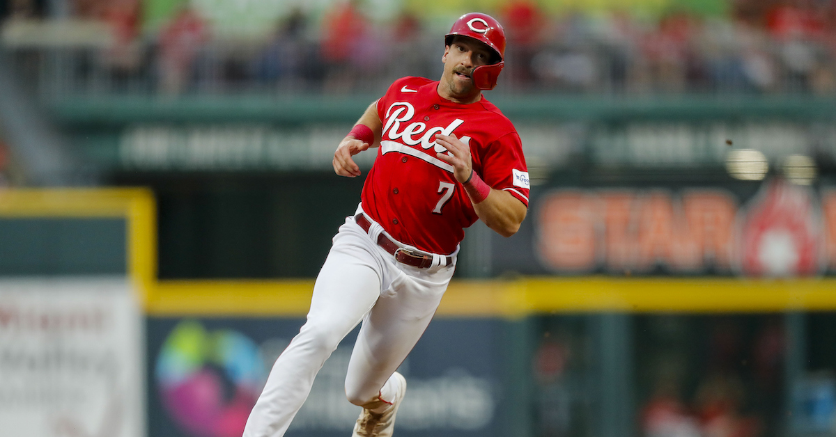 Cincinnati's Spencer Steer Believes in Contact and Backspinning Line Drives