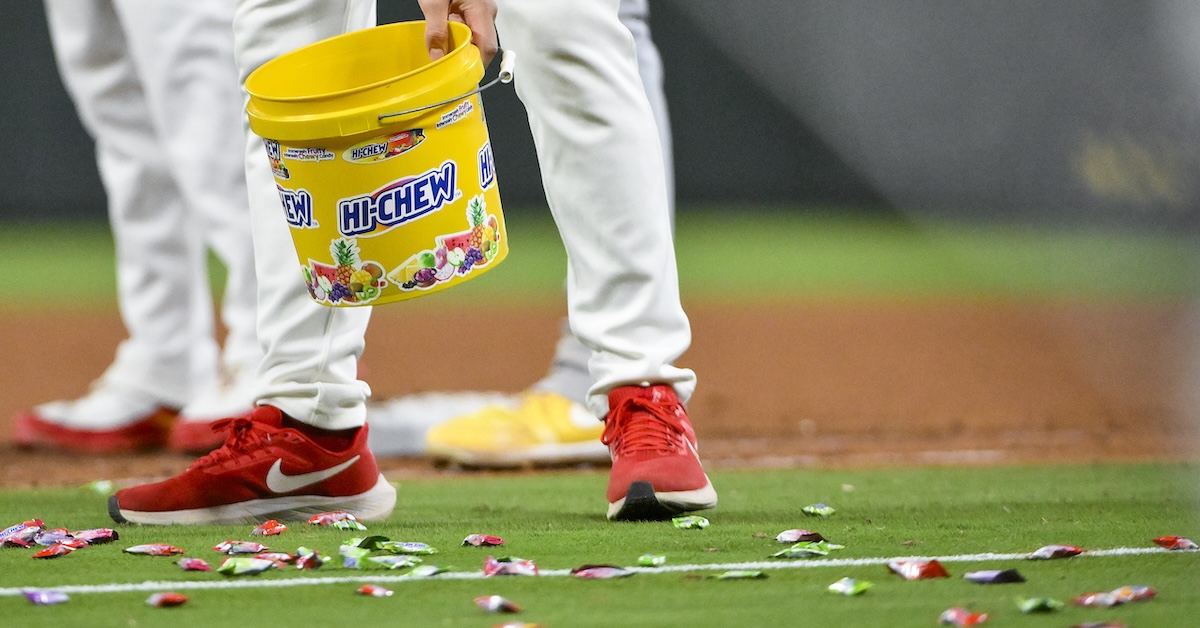 How Much Candy Is in a Major League Dugout?